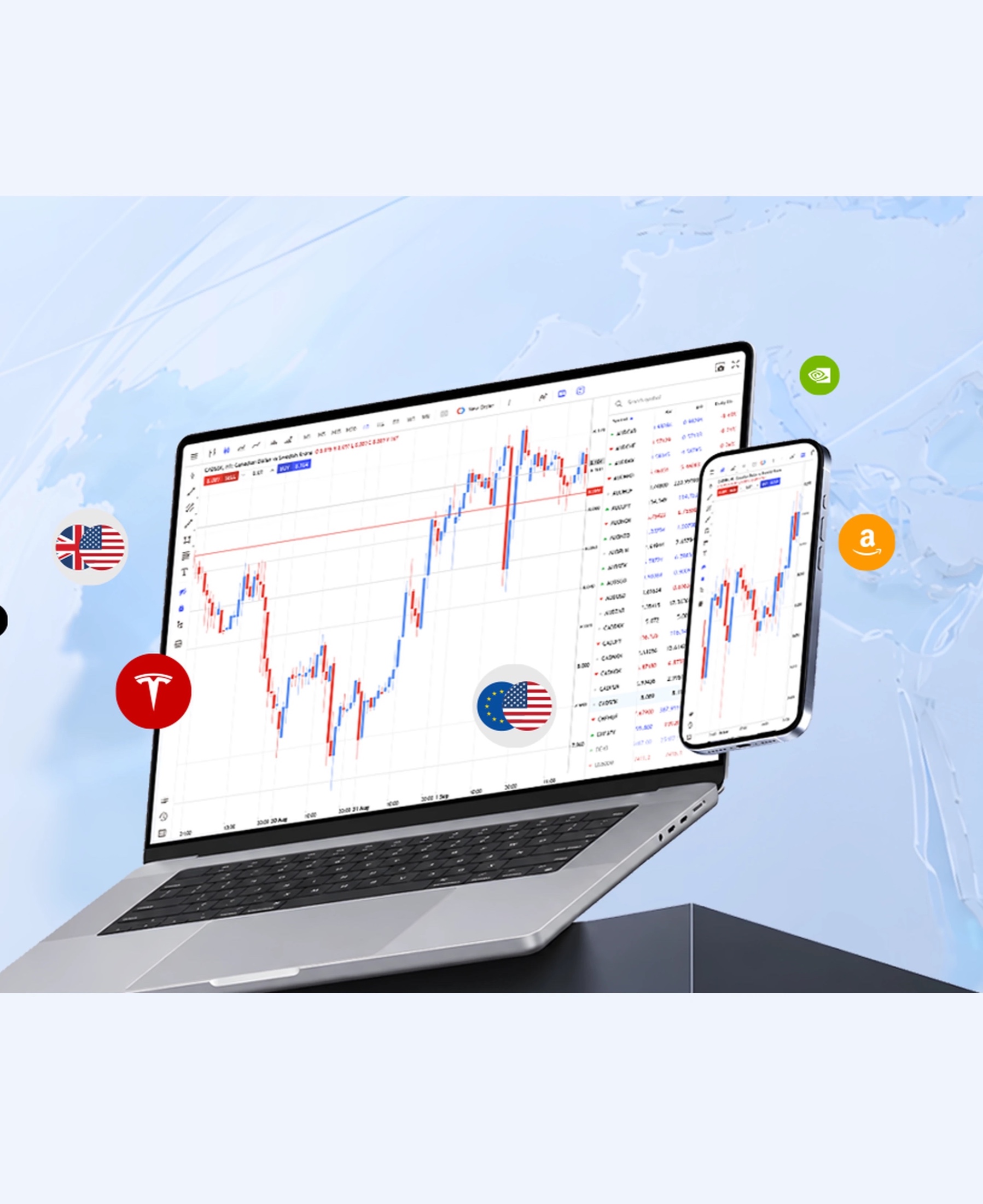 Baazex Master the Markets with MetaTrader 5 on desktop and mobile