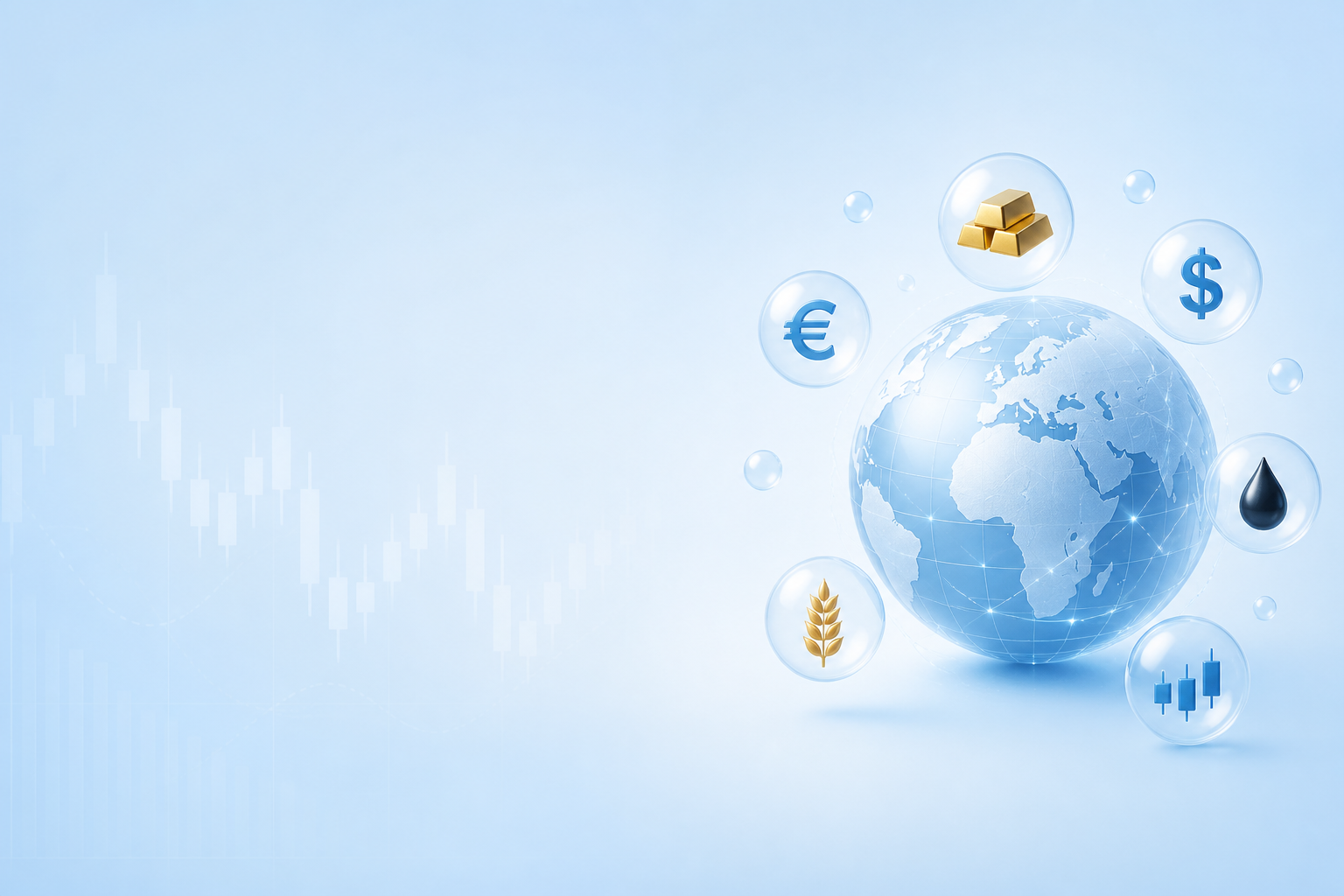 Global markets — gold, forex, commodities and live trading